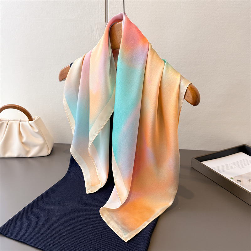 2025 Design Fashion Square Sil - đánh giá và giá Scarf Silk Square