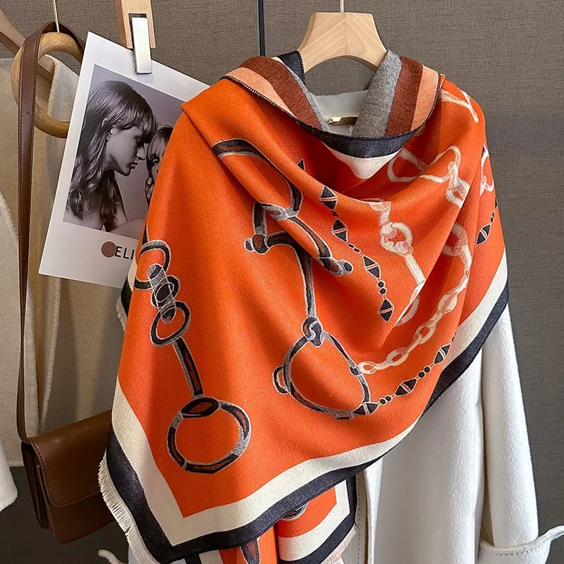 2024 Luxury Warm Pashmina Shaw - đánh giá và giá Woven Scarf Blanket