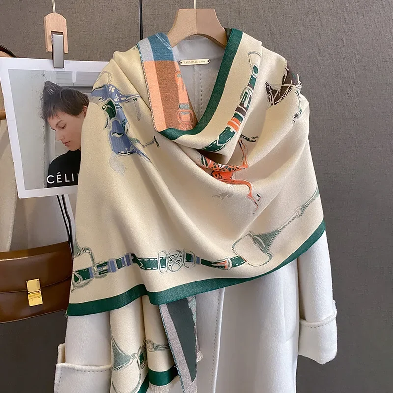 2024 Luxury Warm Pashmina Shaw - đánh giá và giá Woven Scarf Blanket